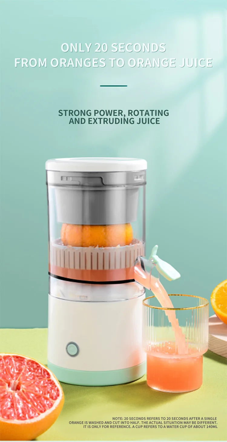 Portable USB Juicer Cup – Rechargeable Smoothie Blender