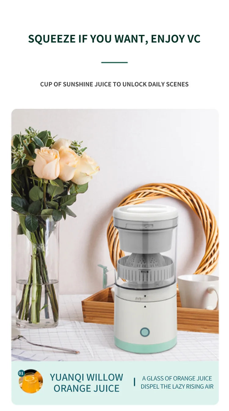 Portable USB Juicer Cup – Rechargeable Smoothie Blender